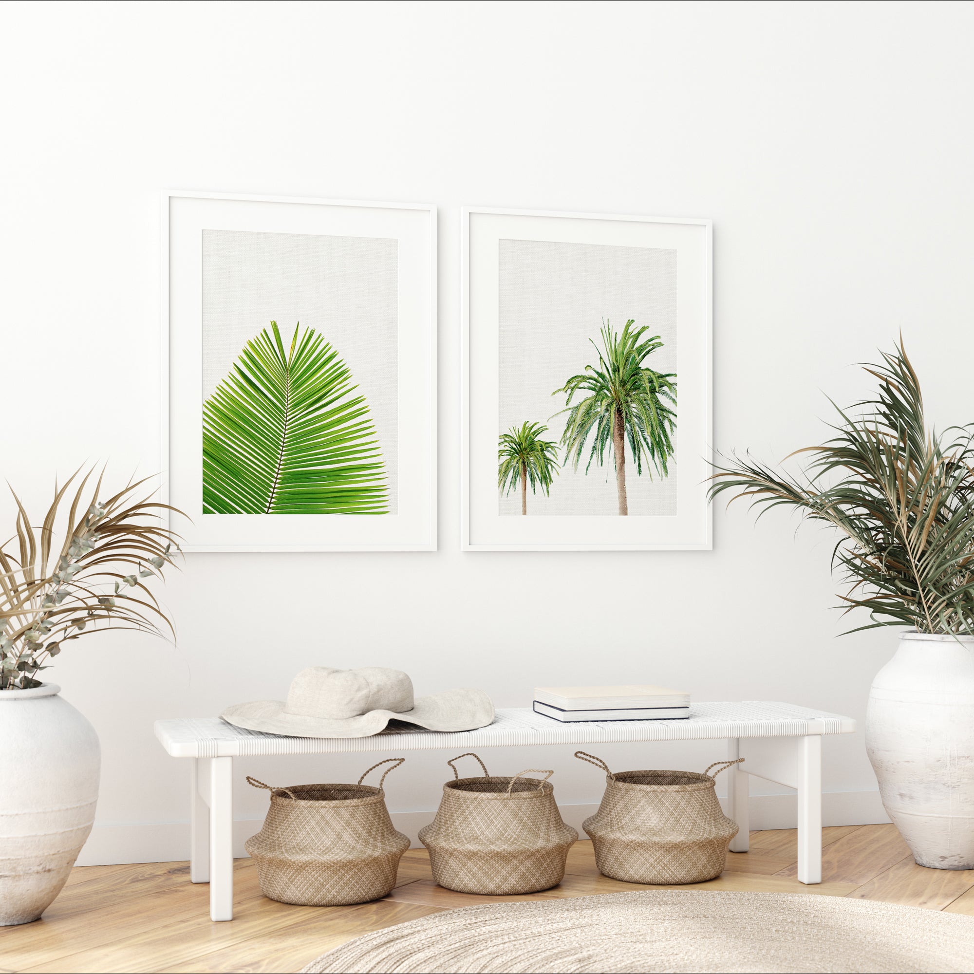 Set of 2 Digital Prints - Palms